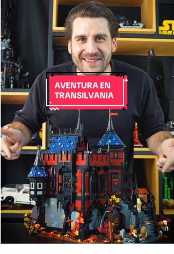 Bricklink siempre dándonos los sets más impresionantes con LEGO. @LEGO #transilvania #lego #bricklink #vampiro