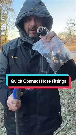 Easy Quick Connect Garden Hose Fittings for Spring