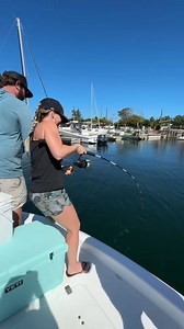 That was the biggest tarpon I’ve ever fought 😅🤣🤣‼️‼️ #fishing #boat #... | Natural life Buddy