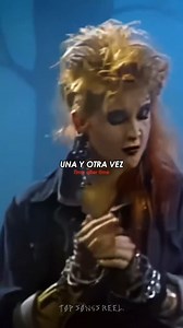 Cyndi Lauper - Time After Time 🥀 #cindylauper #timeaftertime #lyrics #music #80s #song #clásicos | TØP Songs Reel.