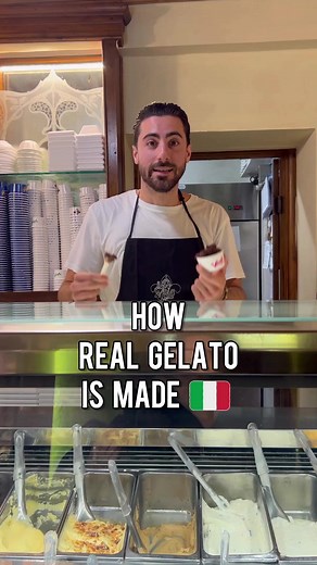 1.5M views · 10K reactions | Real Italian Gelato #italy #gelato #florence | Joey Wellness | Facebook