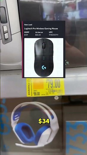 This gaming mouse at Walmart can be on a huge clearance that you can flip for a $40 profit #walmart