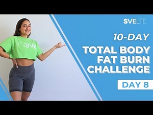 10-Day Total Body Fat Burn Challenge - Day 8 | Burn Body Fat Sitting Down