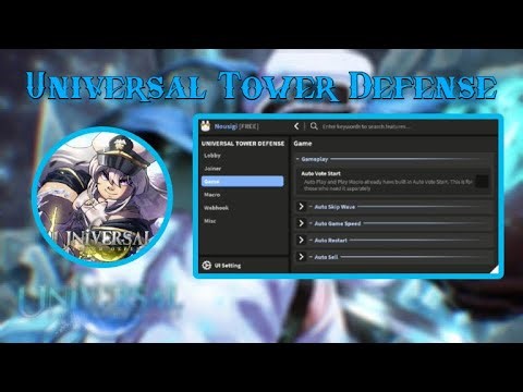 Universal Tower Defense: Auto Macro, Auto Play, Auto Join And Many More! (2026)