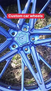 Using #hydrodipping car wheels can be #customized with intricate #designs. #designinsider | Insider Design