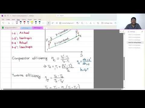 Brayton cycle - Numerical problem