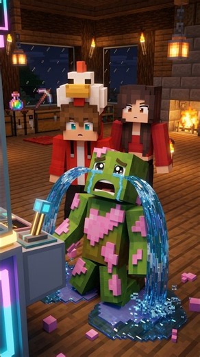 JJ SISTER BROKE THE MINECRAFT GACHA 😱💎 JJ & MIKEY ARE SHOCKED! | Minecraft Animation #jj #mikey