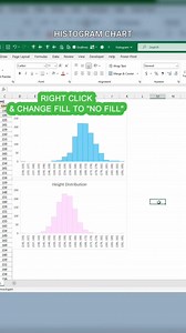 How to make histogram chart in excel | LEARN MORE