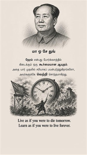 Mao Zedong's Powerful Quote on Time | The Secret to Winning Every Battle ⚡ | Geethanjali Selvan