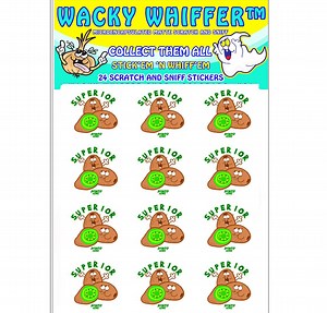 KIWI Scratch and Sniff Stickers. Wacky Whiffer ER Long Lasting Micro Encapsulated Reward Labels. - Etsy