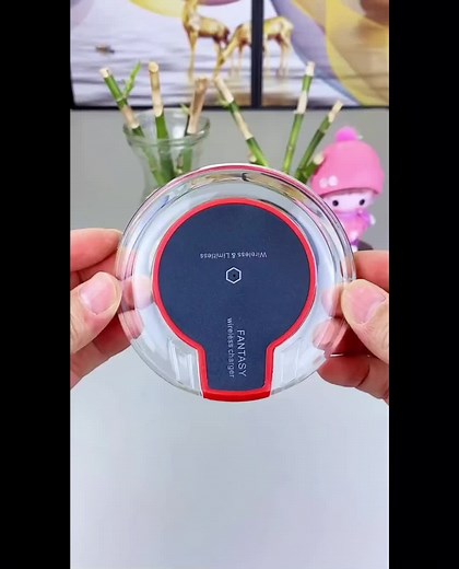 Wireless original charger CWC Qi wireless charger power fast charging andy iPhone new ultra thin crystal k9 5w#charger