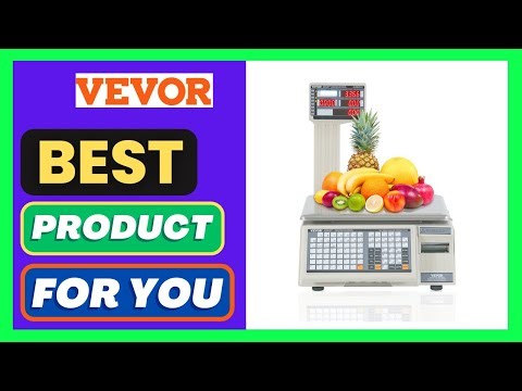 VEVOR Electronic Price Computing Scale, 66 LB Digital Deli