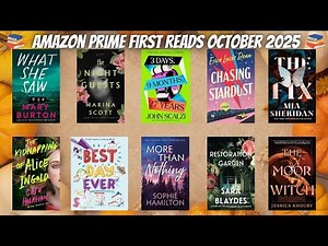 ✨AMAZON PRIME FIRST READS✨ October 2025 l Descriptions & Genre l Pre Release