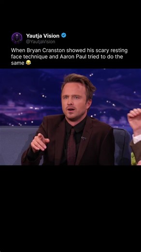 Bryan Cranston’s Scary Face 😂