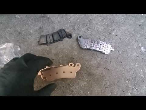 GOLD WING GL1800 BRAKE PAD REPLACEMENT