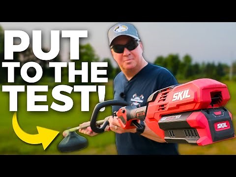 New Model 40V SKIL PWRCORE String Trimmer & Edger Attachment- Priced Right!!