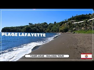 Promenade et découverte de la plage de Arue Lafayette à Tahiti: Walking Tour