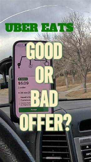 Uber Eats driver offer Good Or Bad?Where do you start as a new driver? #UberEats #UberDriver #GigLife #FoodDelivery #RideShare