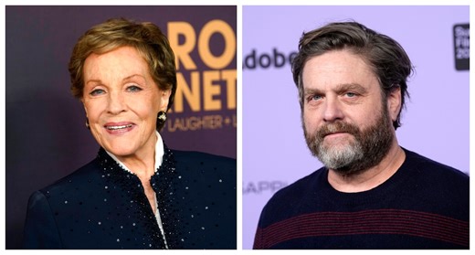 Famous birthdays list for today, October 1, 2024 includes celebrities Julie Andrews, Zach Galifianakis