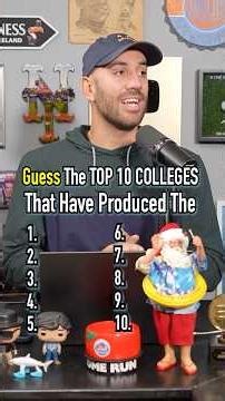 Top 10 Colleges With The Most NFL Players! #shorts #football #college #ncaa #nfl