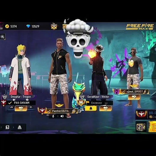 Reanimation Jutsu in Free Fire #freefiremax #shortsfeed #viral