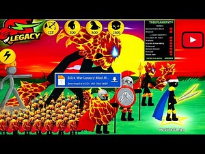 Stick War Legacy Mod Menu Download 2025 New Update! Unlimited Everything!