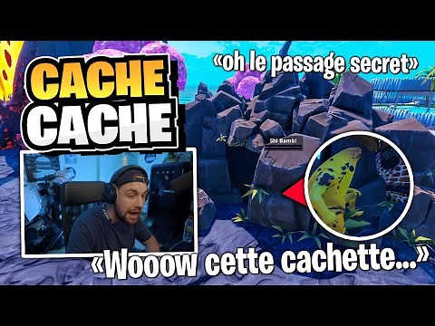 C'est rempli de passages secret sur ce Cache Cache ! (je deviens fou)