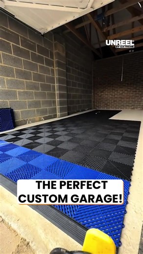 Revamp your garage instantly with easy modular floor tiles!