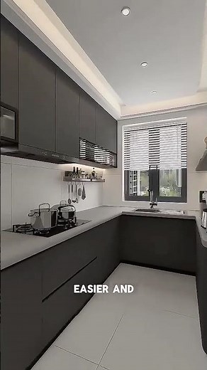 How to fix a cramped 7m² kitchen layout! 📐🍳 #interiordesign #bedroom #bedroommakeover #home