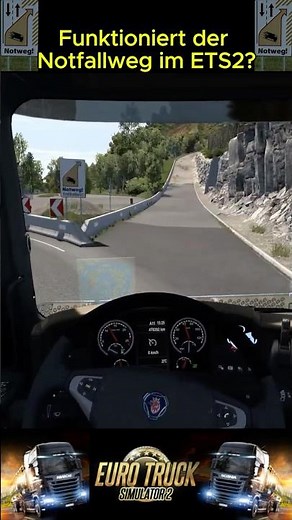 ETS2 | Daily FACT: EP27 - funktioniert der Notfallweg? #ets2 #Shorts #eurotrucksimulator2