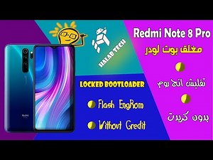 Redmı Note 8 Pro Flash Eng firmware Locked Bootloader Repair IMEI Original Without Box And Credit