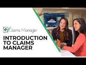 Introduction to Claims Manager