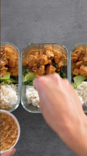 Satay Chicken Bowls