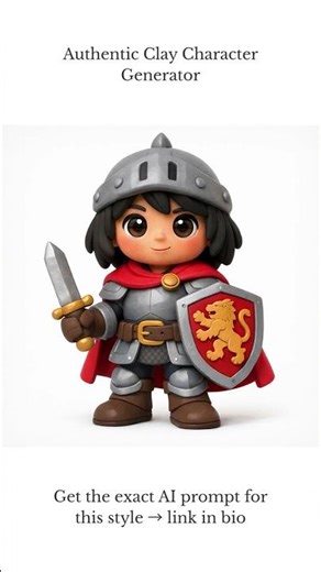 Clay Character Art – Authentic Clay Character Generator | AI Prompt