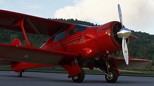 First look at the Beechcraft Model 17 "Staggerwing" in Microsoft Flight Simulator