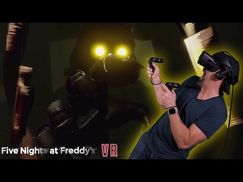 OMG NO!! IT'S DREADBEAR!! | FNAF VR: Curse of Dreadbear DLC