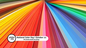 NATIONAL COLOR DAY | October 22