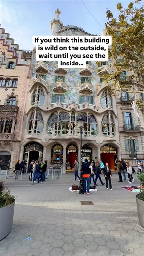 TRISTINA | Europe Travel + Spain Adventures on Instagram: "🌹✅ Is Casa Batlló Worth Visiting? Casa Batlló isn’t just one of Gaudí’s masterpieces, it’s a surreal storybook brought to life. 🪄 The building was redesigned by Antoni Gaudí in the early 1900s for the Batlló family. It’s now considered one of the most iconic works of Catalan modernisme! So, is Casa Batlló worth visiting? Yes! The architecture is unlike anything else. Curved walls, blue-themed colorful mosaics and tiles, a