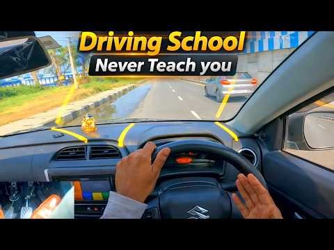 Driving School Don't Teach you This! Complete car Driving Training for beginners