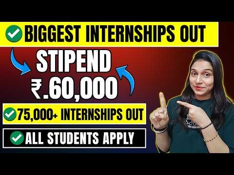 🔴Internships For College Students |🔥75,000+ Internships Available | All Apply