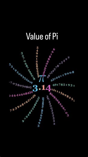 ➡️ Value of Pi Upto 300 digits ➡️ Follow #math#shorts#shortsfeed#eduction#mindset