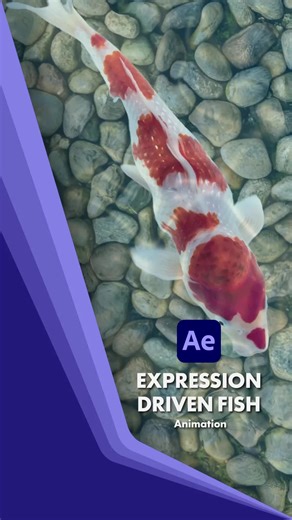 Fun little fish animation 🐟 made in After Effects using only expressions. Comment below if you'd like to see the expression setup! #noaiart #aftereffectsanimation #aftereffects #adobeaftereffects #vfxartist