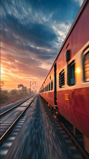 Indian Railways Cinematic Journey | Viral Train Video