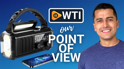 Watch Our Point of View on 10000mAh Solar Radio on Amazon Live