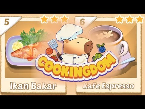 COOKINGDOM || COOKING WITH CHEF CAPYBARA! (for kids)
