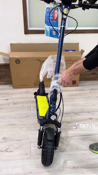 Unboxing de patinete eléctrico SmartGyro K2 pro