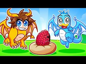 Having a Dragon Family in Roblox!