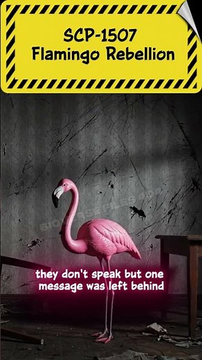 SCP-1507 – The Flamingo Rebellion #scp #scp1507 #scary #mystery #horror #viral