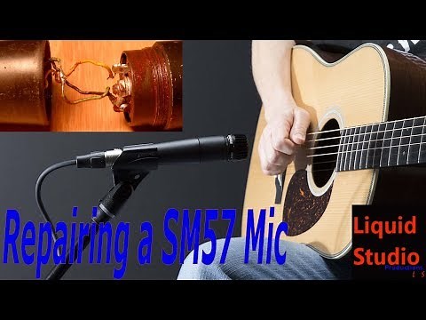 How to Repair a SM57 Mic 🎸🎹
