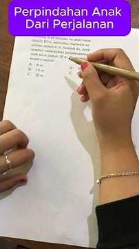 Calculating a Child's Displacement from a Trip | Example of a Vector Problem for Grade 11 High Sc...